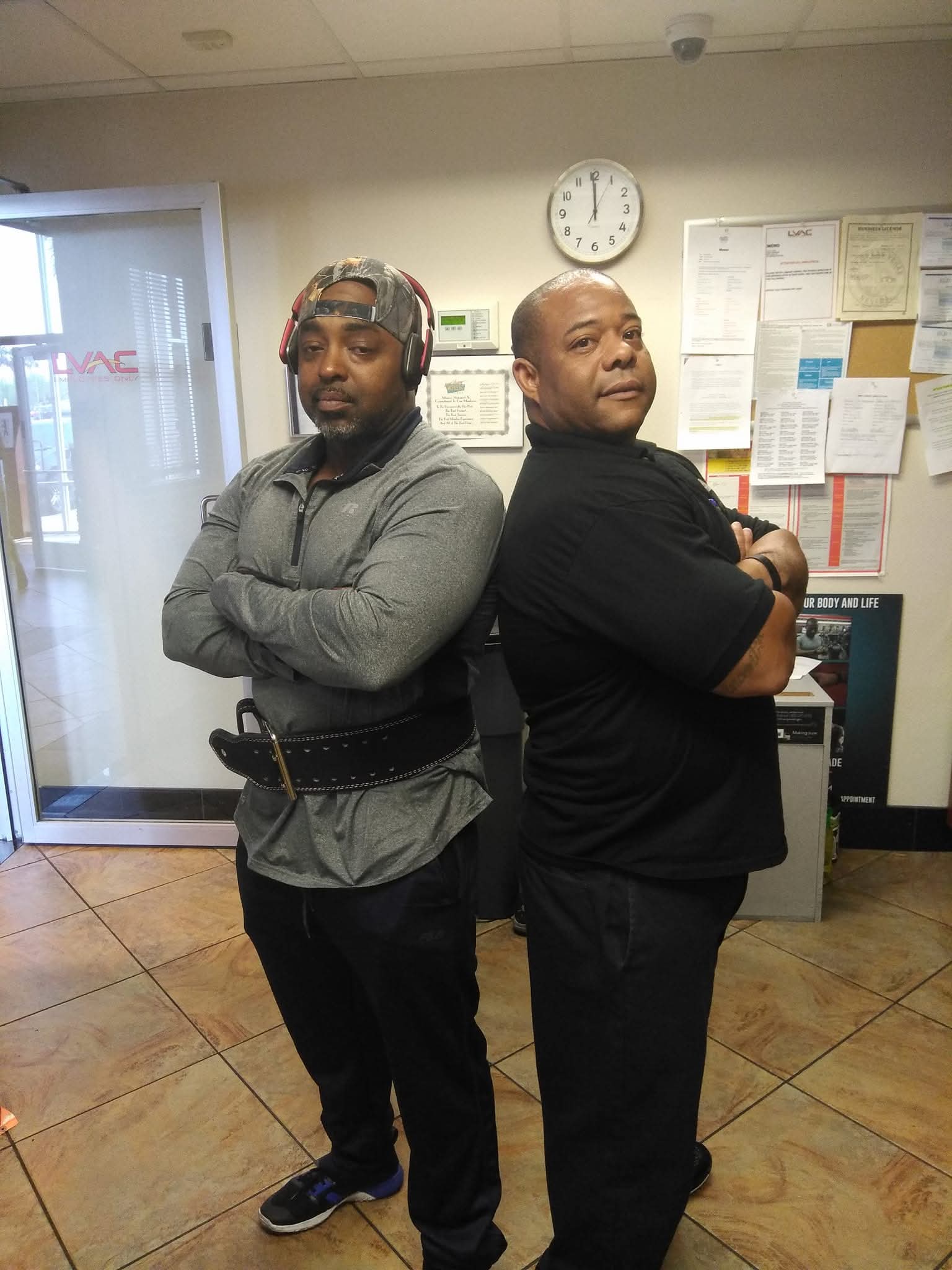 Vince and partner - ALL GAS NO BRAKES Team